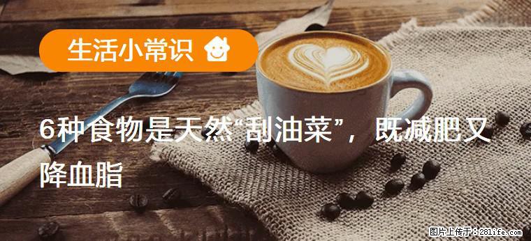 【生活小常识】6种食物是天然“刮油菜”，既减肥又降血脂 - 十堰生活资讯 - 十堰28生活网 shiyan.28life.net